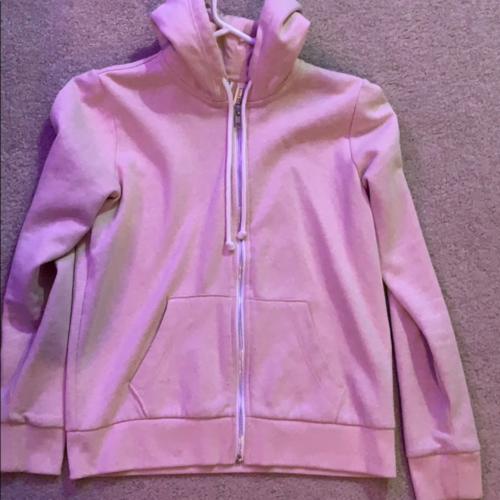light pink jacket